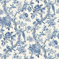 Eltham Ashmore Indigo Wallpaper By GP & J Baker