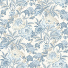 BW45095/1 Summer Peony Ashmore Blue Wallpaper By GP & J Baker