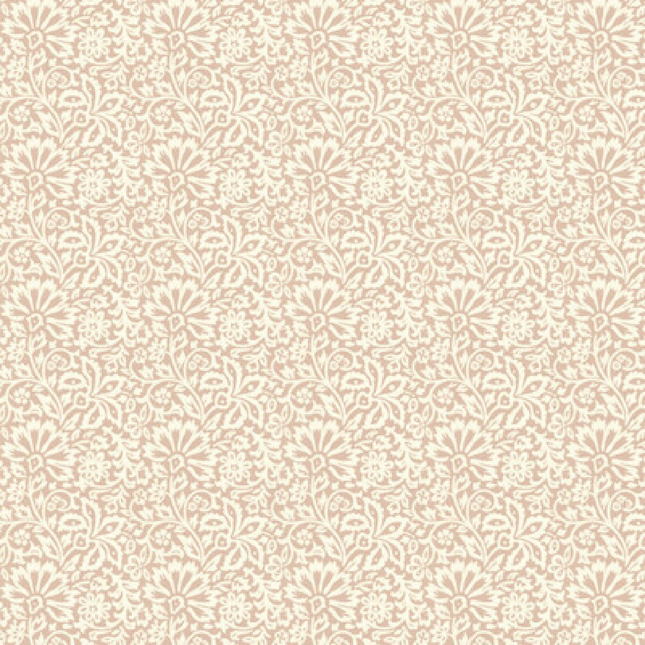 BW45097/2 Flora Ashmore Blush Wallpaper By GP & J Baker