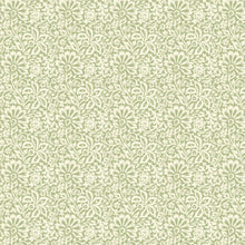 BW45097/3 Flora Ashmore Green Wallpaper By GP & J Baker