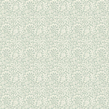 BW45097/4 Flora Ashmore Aqua Wallpaper By GP & J Baker