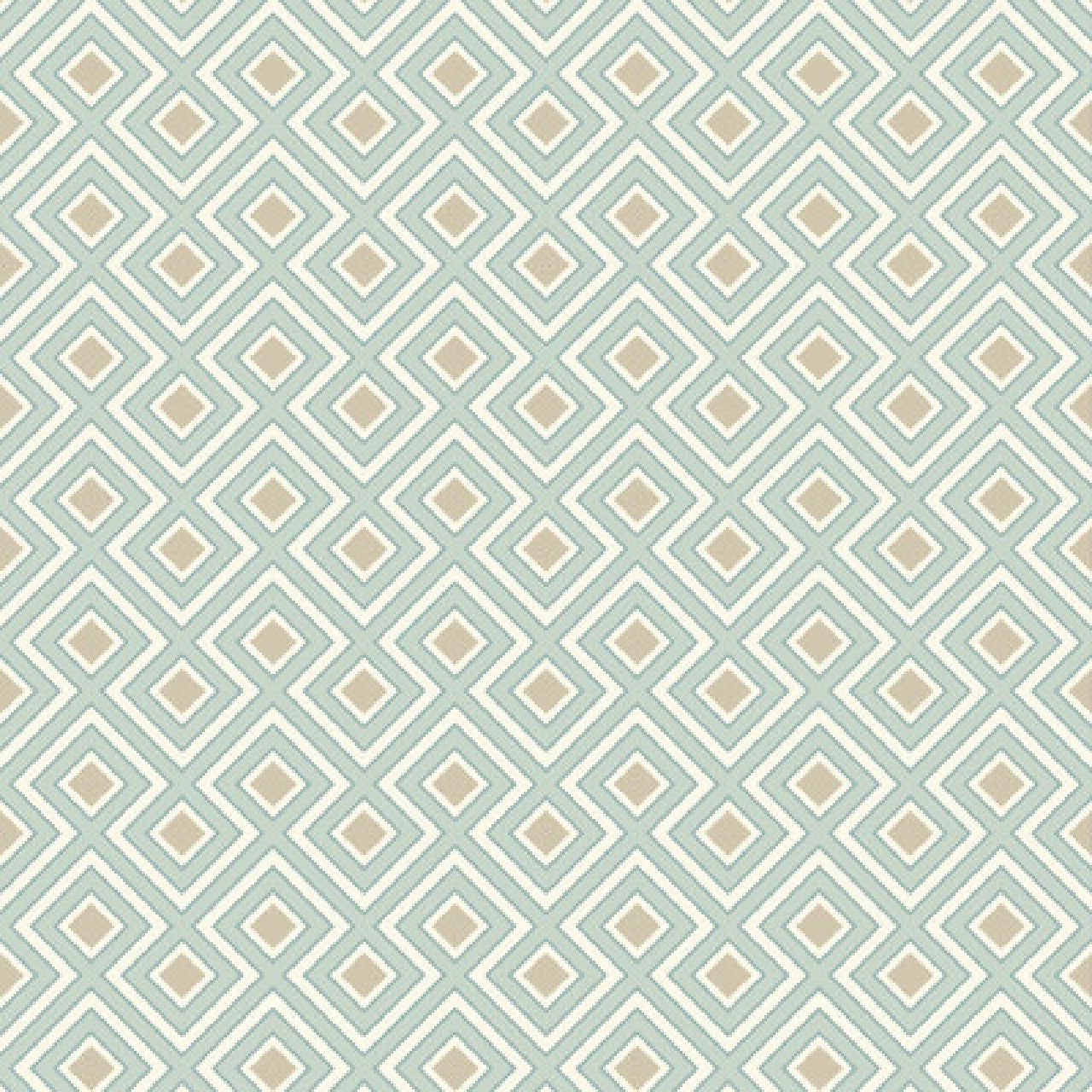 BW45098/4 La Fiorentina Small Ashmore Aqua Wallpaper By GP & J Baker