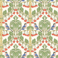 BW45100/4 Birds & Cherries Original Brantwood Multi Wallpaper By GP & J Baker