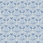 BW45101/5 Iris Meadow Original Brantwood Blue Wallpaper By GP & J Baker