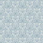 BW45102/2 Fritillerie Original Brantwood Blue Wallpaper By GP & J Baker