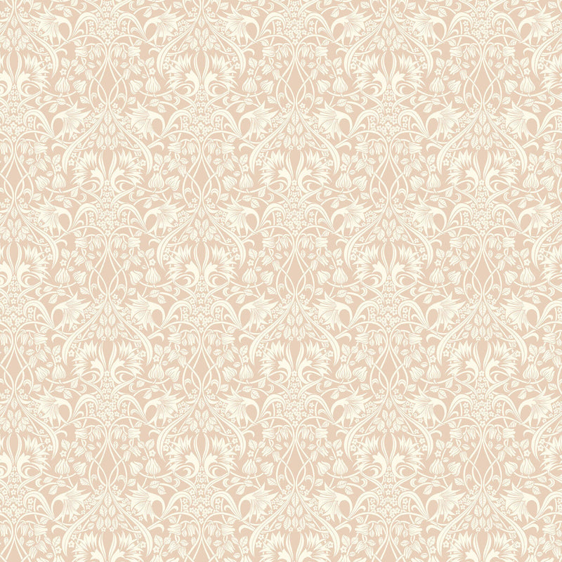 BW45102/4 Fritillerie Original Brantwood Blush Wallpaper By GP & J Baker
