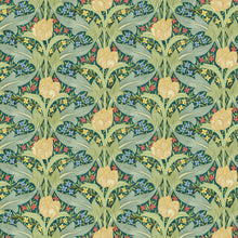 BW45104/3 Tulip & Jasmine Original Brantwood Emerald Wallpaper By GP & J Baker