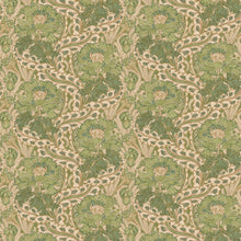 BW45105/3 Original Brantwood Green Wallpaper By GP & J Baker