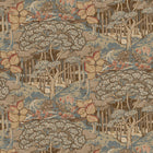 BW45106/2 Ruskin Original Brantwood Teal Wallpaper By GP & J Baker