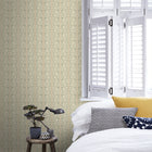 BW45113/2 Bibury House Small Prints Aqua Wallpaper By GP & J Baker