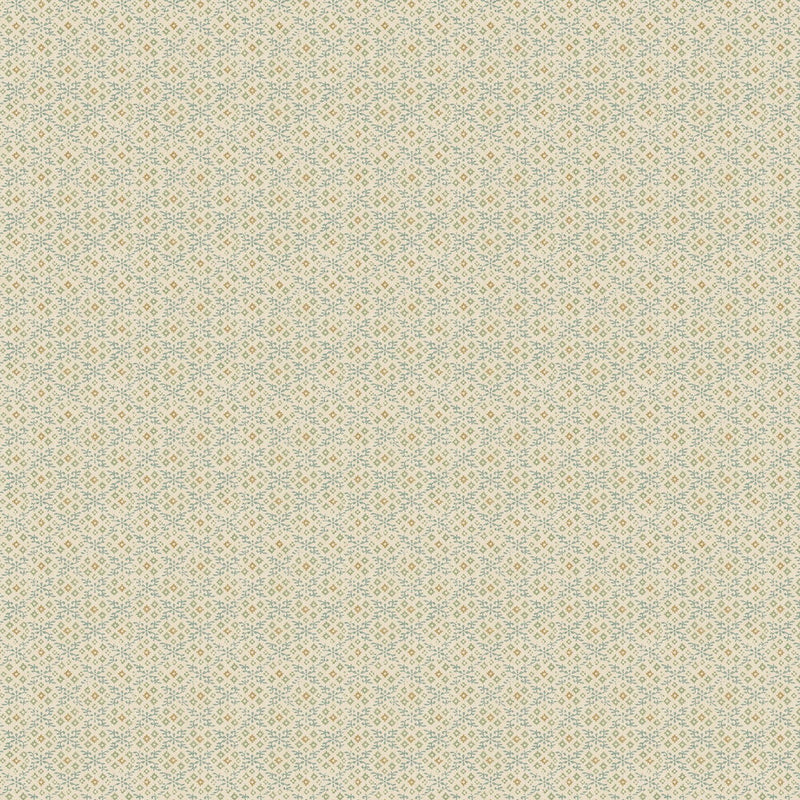 BW45115/2 Grantly House Small Prints Aqua Wallpaper By GP & J Baker