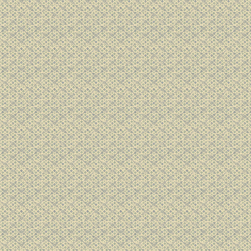 BW45115/5 Grantly House Small Prints Blue Wallpaper By GP & J Baker