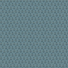 BW45117/5 Poppy Sprig House Small Prints Blue Wallpaper By GP & J Baker