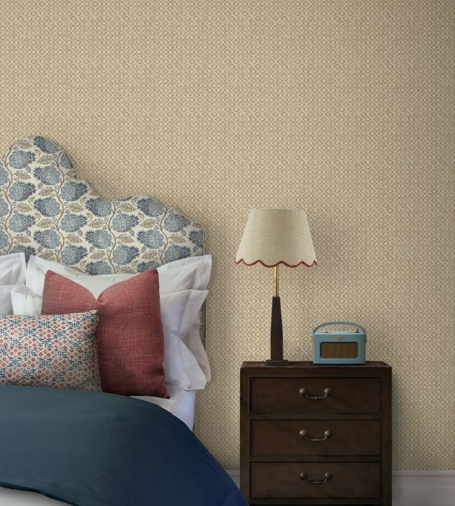 Indus Flower House Small Prints Wallpaper By GP & J Baker