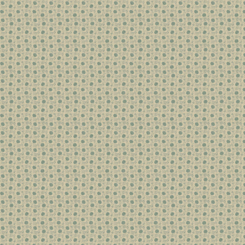 BW45120/2 Seed Pod House Small Prints Aqua Wallpaper By GP & J Baker