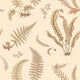 Ferns Baker Originals Parchment Wallpaper By GP & J Baker