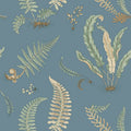 Ferns Baker Originals Denim Wallpaper By GP & J Baker