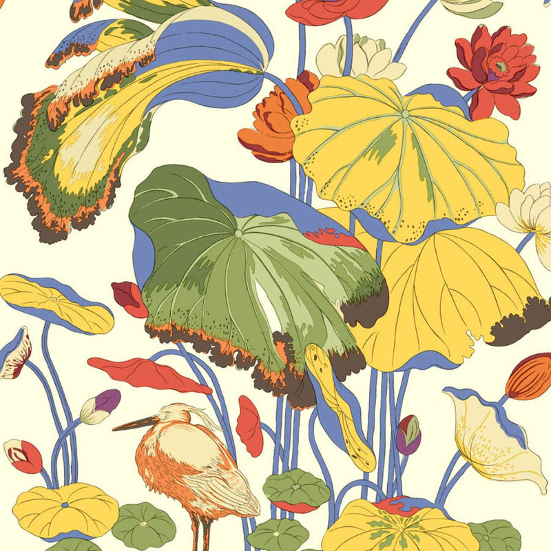 BW45123/5 Nympheus Baker Originals Jazz Wallpaper By GP & J Baker