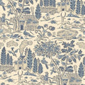 Home Park Royal Blue Royal Court Wallpaper by GP&J Baker