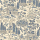 Home Park Royal Blue Royal Court Wallpaper by GP&J Baker