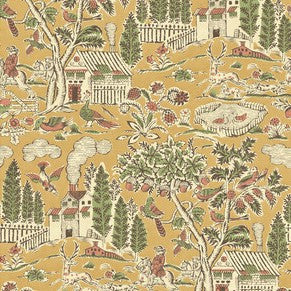BW45143.4 Home Park Orche Royal Court Wallpaper by GP&J Baker