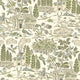 Home Park Soft Green Blue Royal Court Wallpaper by GP&J Baker