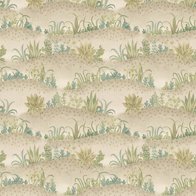 BW45145.2 Garden Tapestry Soft Blue Green Royal Court Wallpaper by GP&J Baker