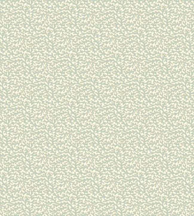 BW45153/2 Tuffley Aqua Wallpaper by GP & J Baker