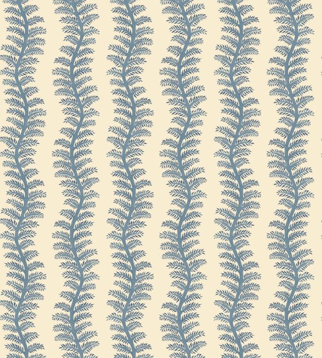 BW45154/1 Tetbury Stripe Indigo Wallpaper by GP & J Baker