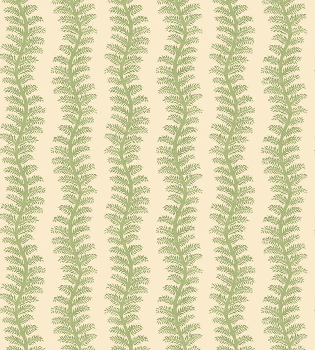 BW45154/5 Tetbury Stripe Leaf Green Wallpaper by GP & J Baker