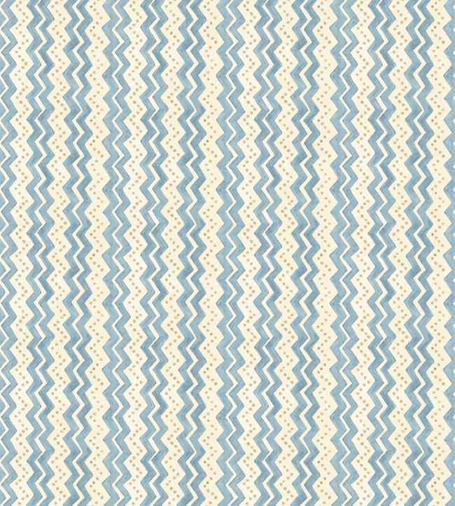 BW45155/1 Ziggy Blue Wallpaper by GP & J Baker