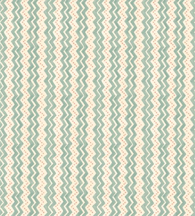 BW45155/2 Ziggy Aqua Wallpaper by GP & J Baker