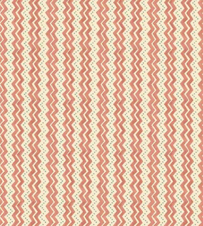 BW45155/3 Ziggy Soft Red Wallpaper by GP & J Baker