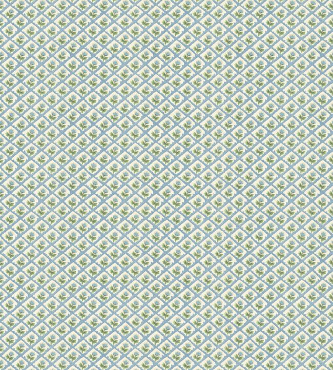 BW45156/1 Penny Blue Wallpaper by GP & J Baker