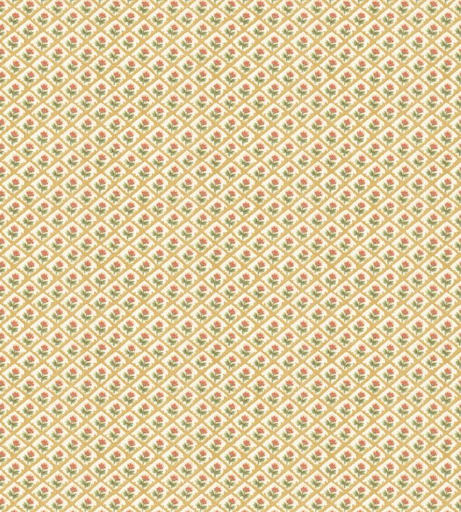 BW45156/4 Penny Ochre Wallpaper by GP & J Baker