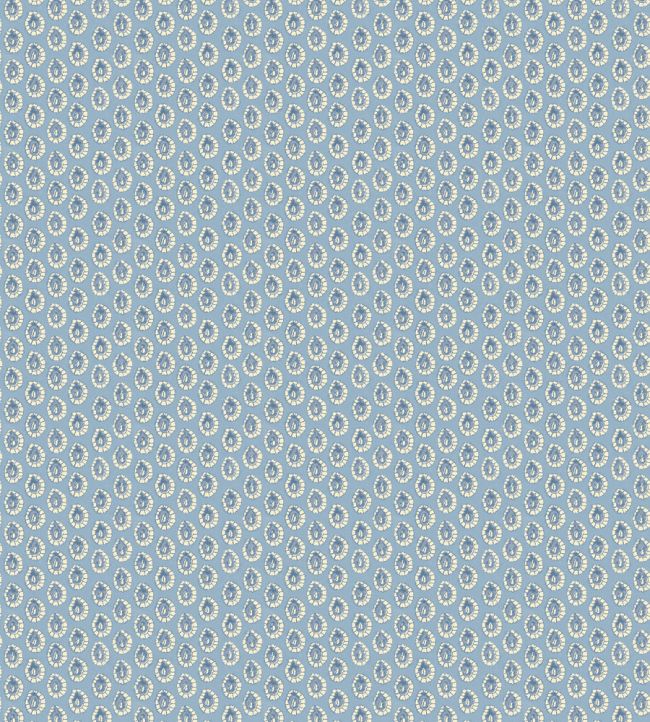 BW45157/1 Dotty Blue Wallpaper by GP & J Baker