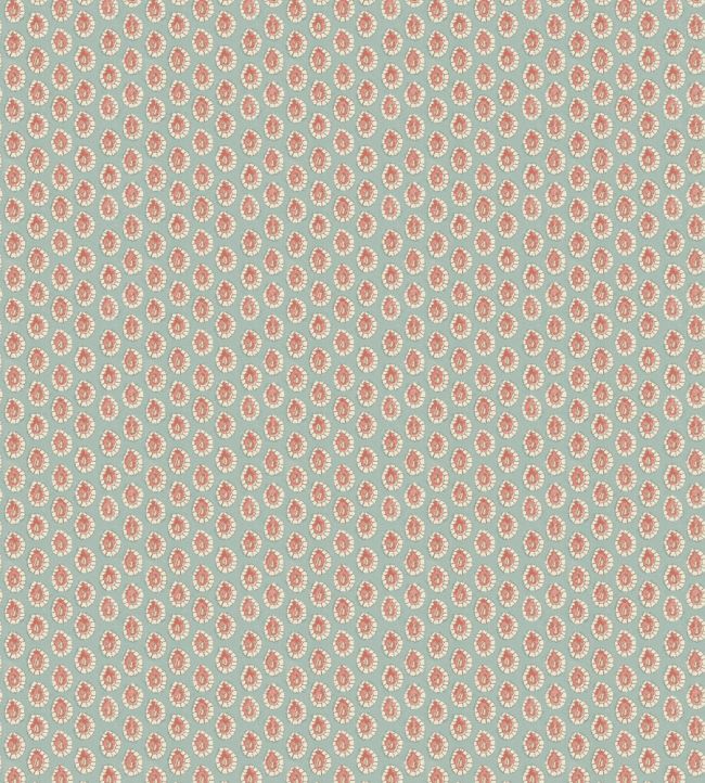 BW45157/2 Dotty Aqua Wallpaper by GP & J Baker