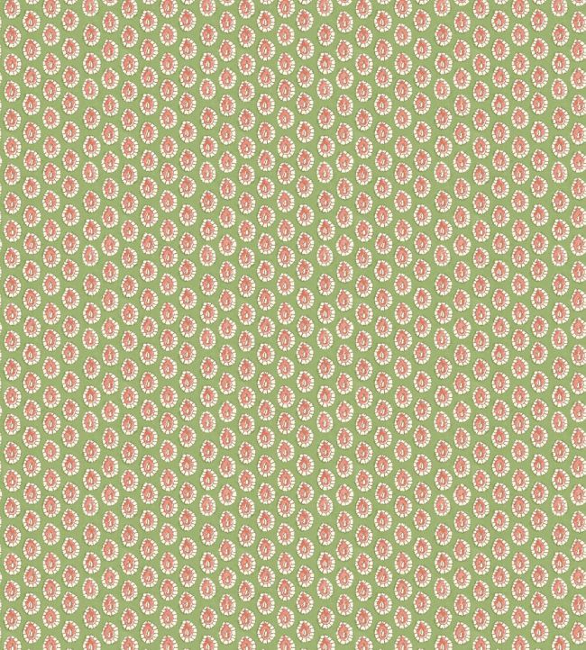 BW45157/5 Dotty Green Wallpaper by GP & J Baker