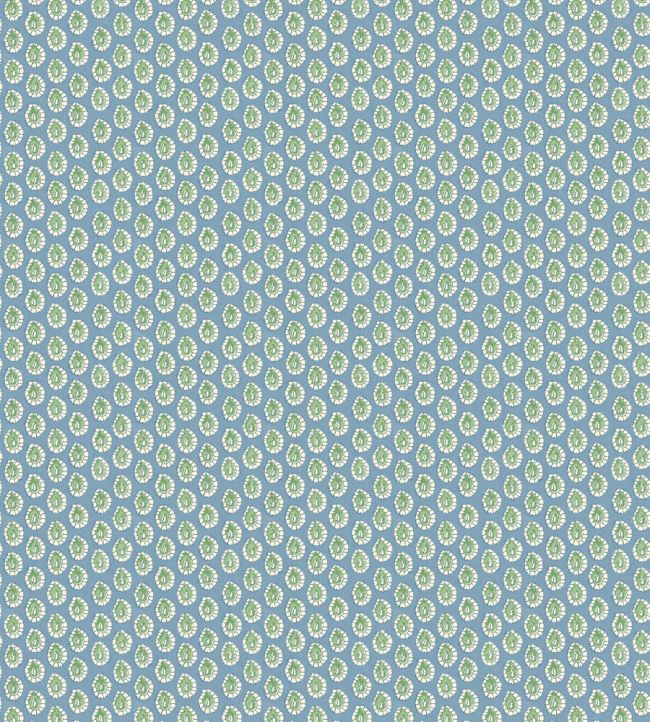 BW45157/8 Dotty Blue / Green Wallpaper by GP & J Baker