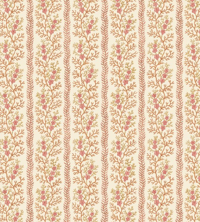 BW45158/3 Symington Soft Red Wallpaper by GP & J Baker