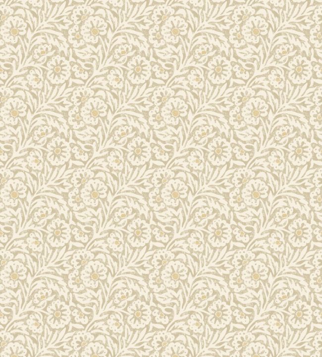 BW45160/4 Flower Patch Parchment Wallpaper by GP & J Baker