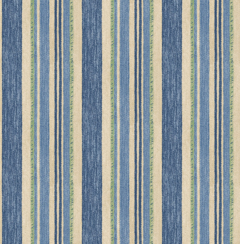 BW45161_2 Cloudline Blue/Green Kit Kemp Wallpapers II Wallpaper by GP & J Baker