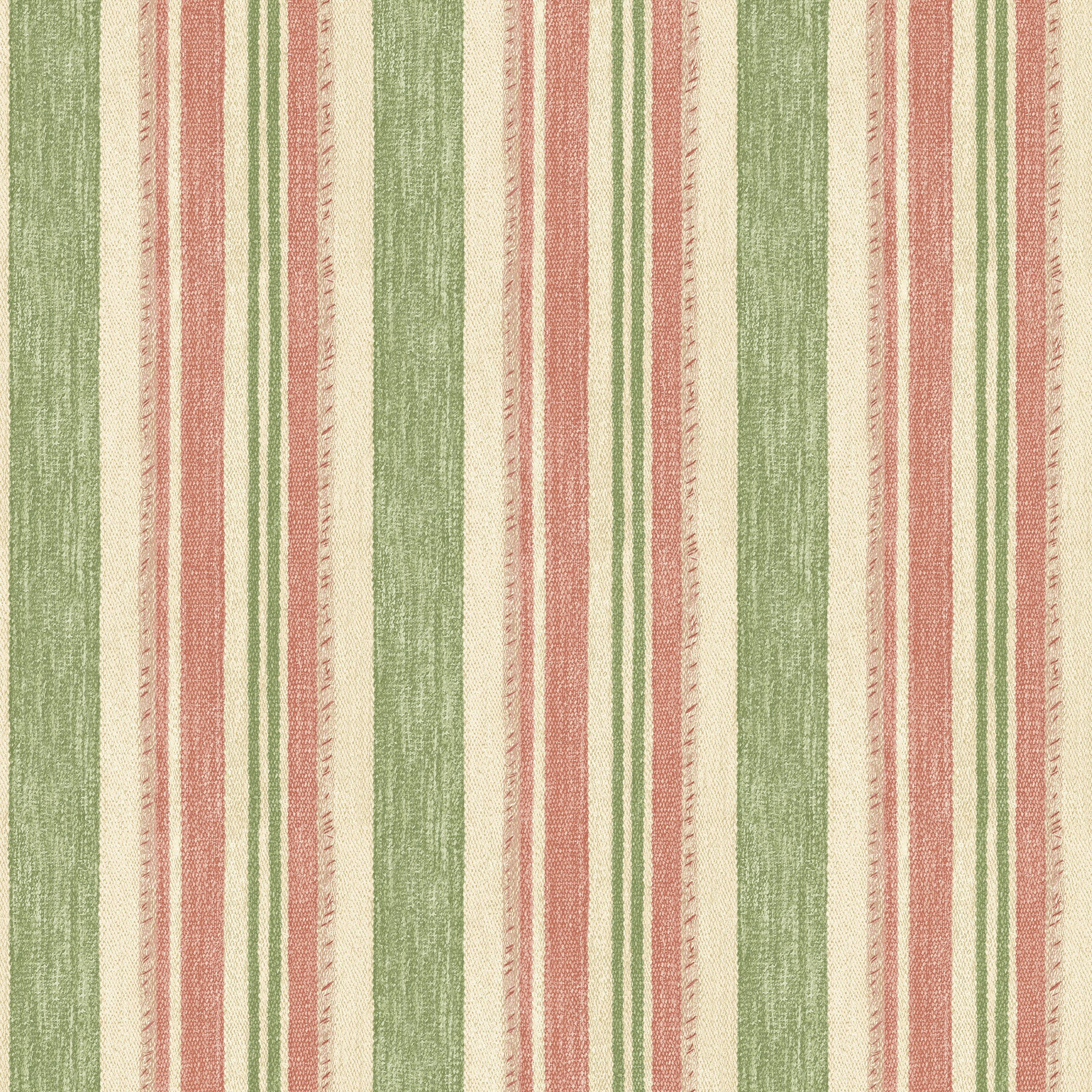 BW45161_6 Cloudline Soft Red/Green Kit Kemp Wallpapers II Wallpaper by GP & J Baker