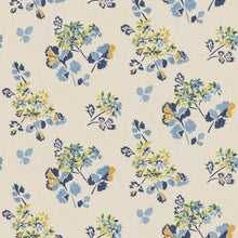 BW45163_2 Forest Flower Blue/Green Kit Kemp Wallpapers II Wallpaper by GP & J Baker