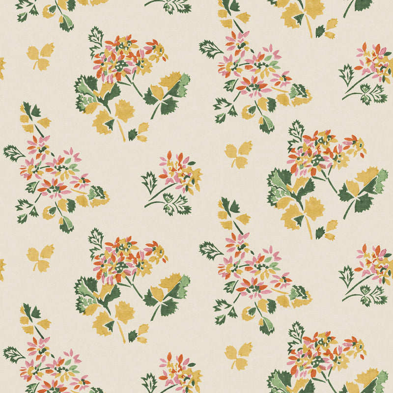BW45163_4 Forest Flower Spice/Ochre Kit Kemp Wallpapers II Wallpaper by GP & J Baker