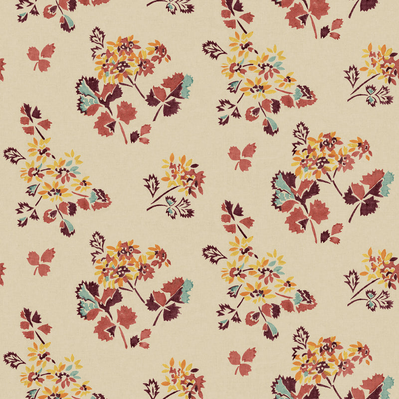 BW45163_5 Forest Flower Earth Kit Kemp Wallpapers II Wallpaper by GP & J Baker