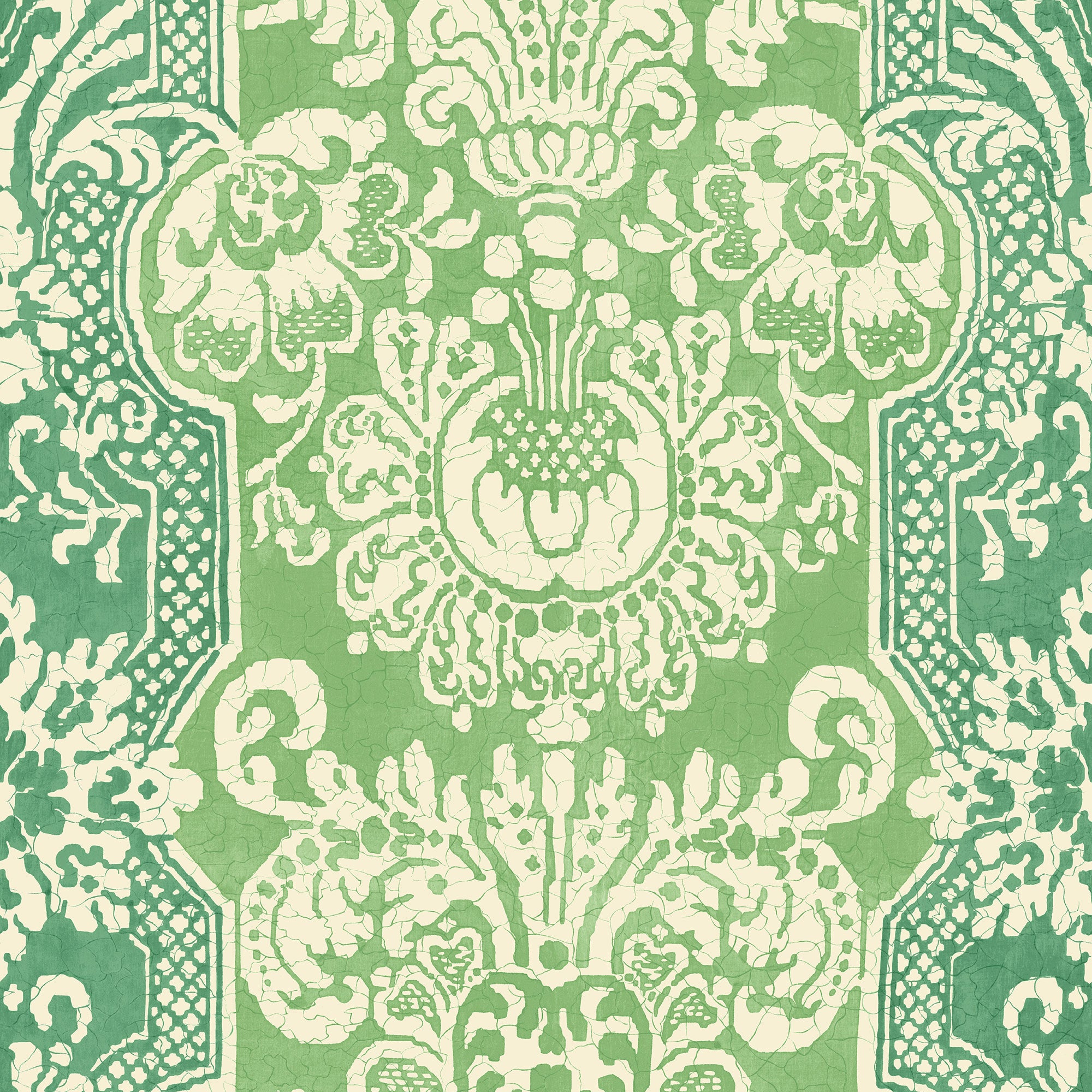 BW45164_3 Marigold Green Kit Kemp Wallpapers II Wallpaper by GP & J Baker