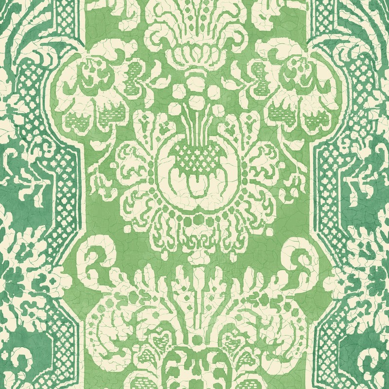 BW45164_3 Marigold Green Kit Kemp Wallpapers II Wallpaper by GP & J Baker
