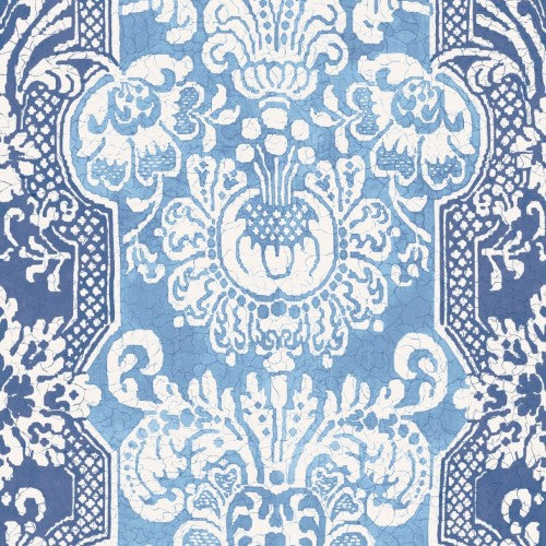 BW45164_5 Marigold Blue Kit Kemp Wallpapers II Wallpaper by GP & J Baker