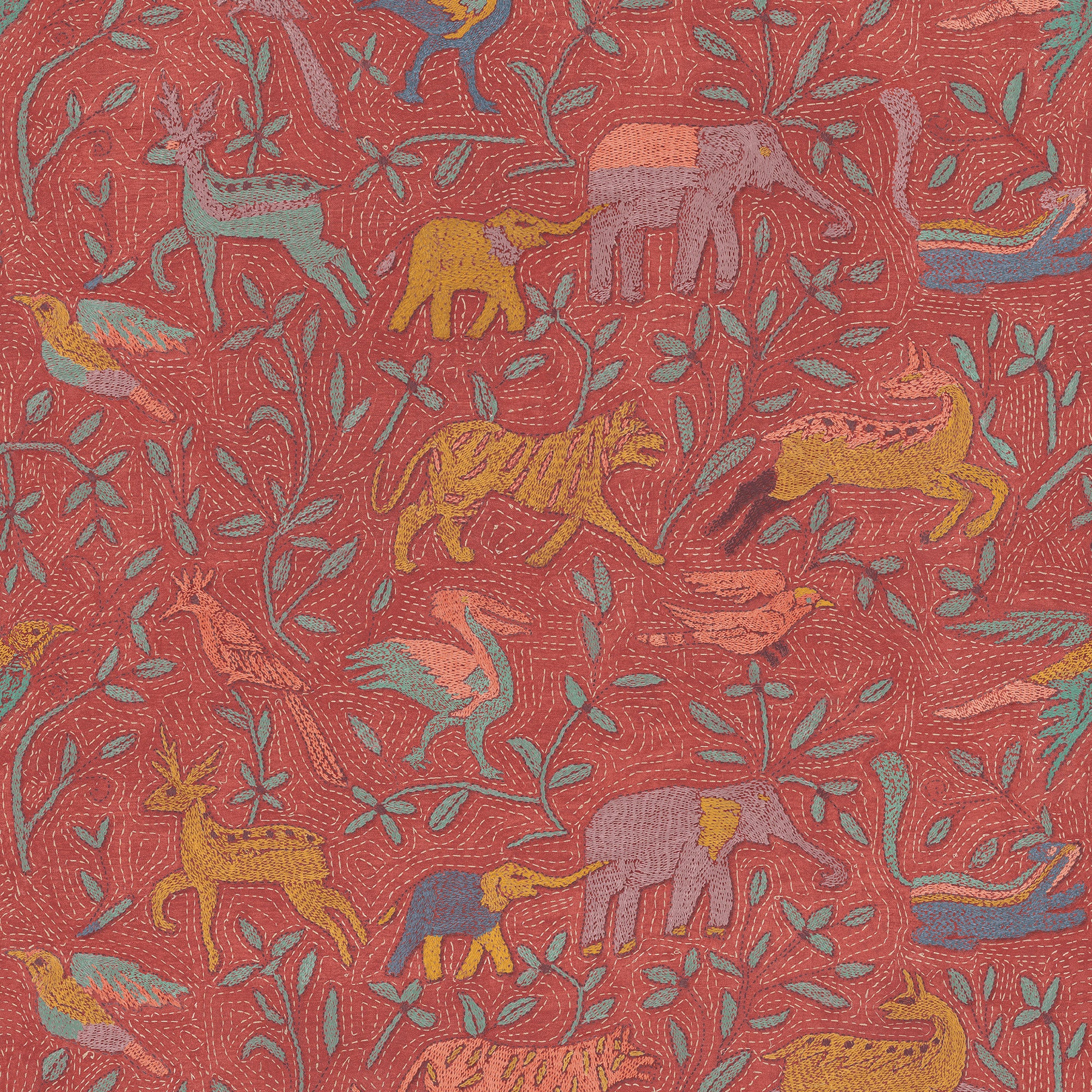 BW45166_4 Noah's Ark Spice Kit Kemp Wallpapers II Wallpaper by GP & J Baker